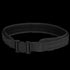 The Condor LCS Vector Belt is a black utility belt with a plastic buckle and reinforced sides, designed for law enforcement and first responders, shown on a white background.
